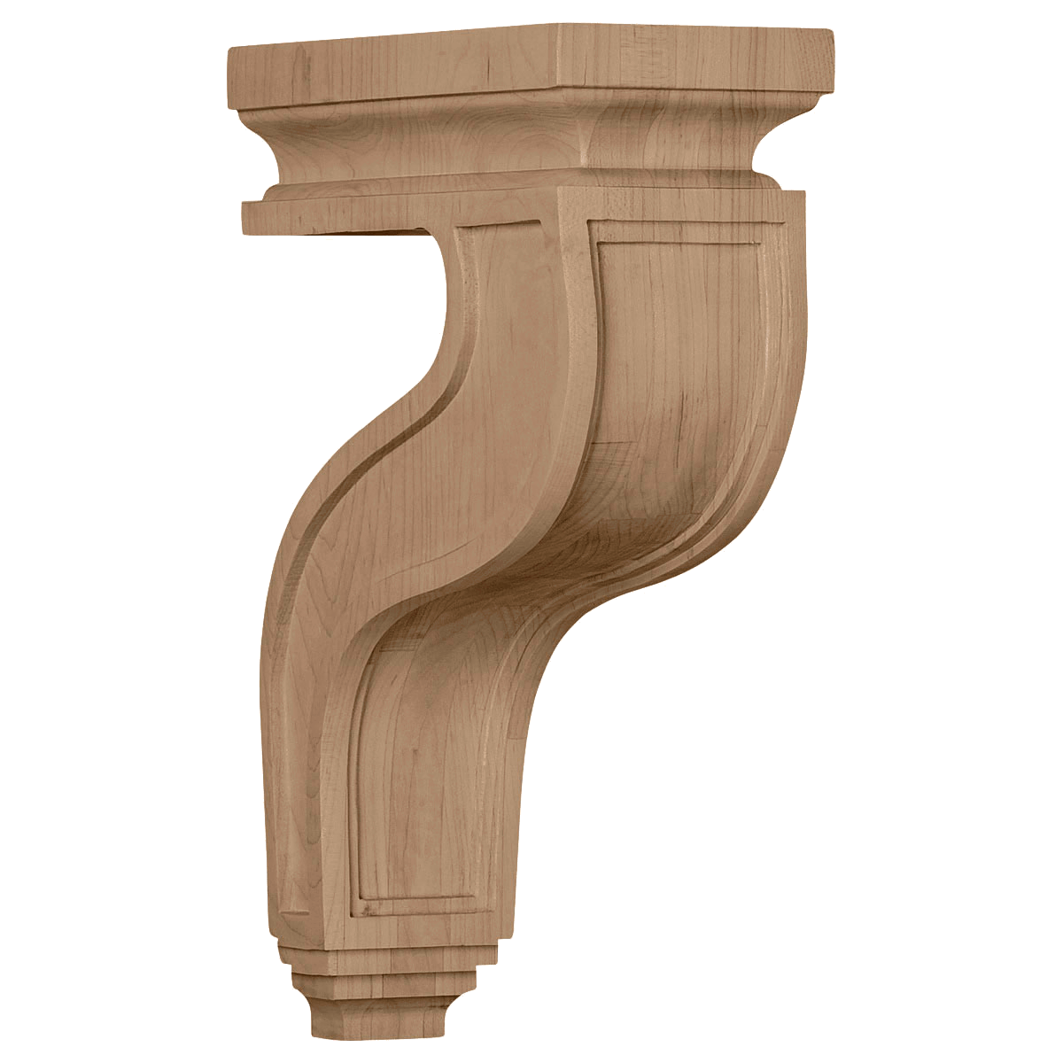 COR04X08X13HA Large Hollow Back Corbel 4"W x 8 1/2"D x 13"H