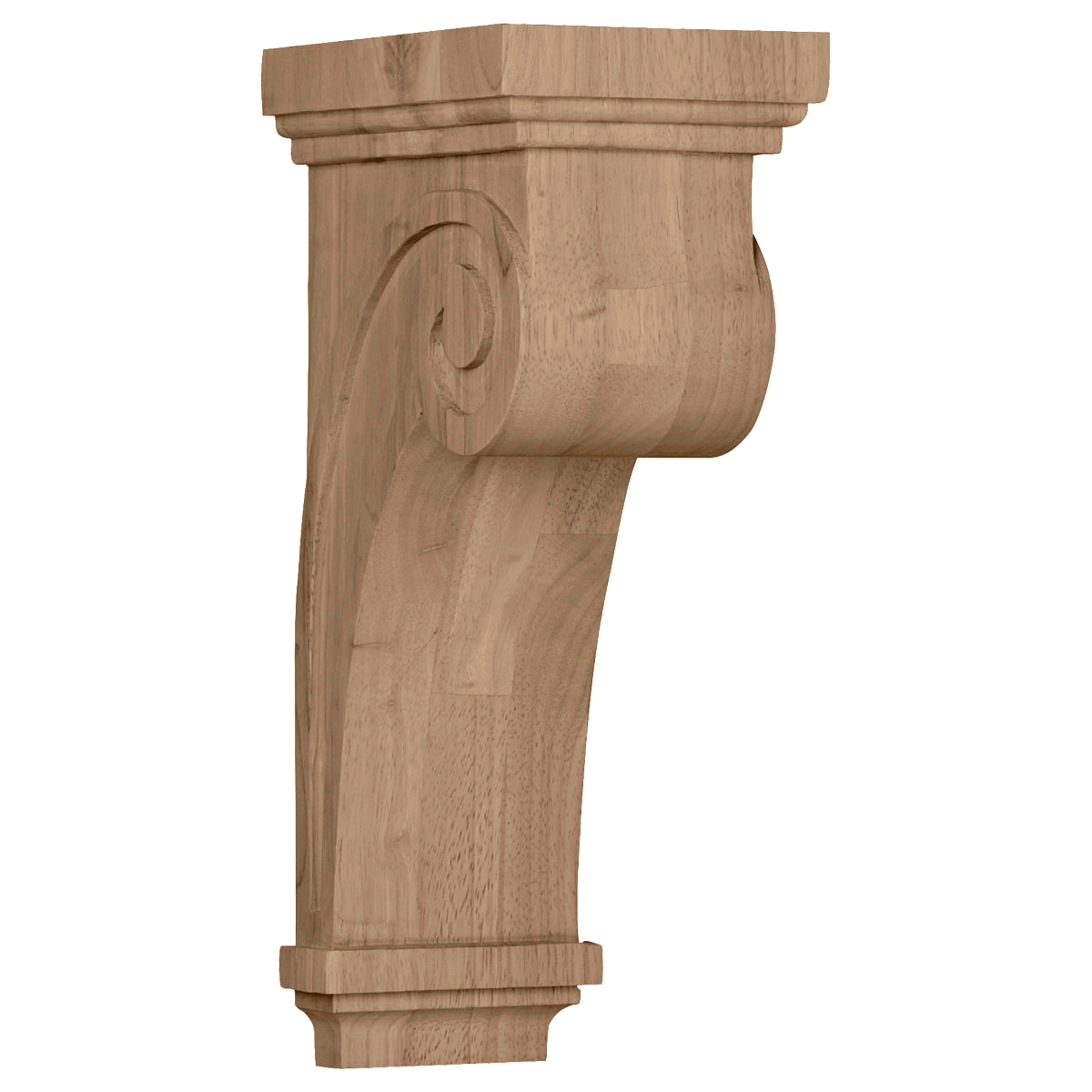 COR05X08X16SC Large Scroll Corbel