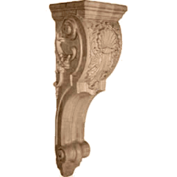 CORTS9-T Jumbo Traditional Shell Corbel