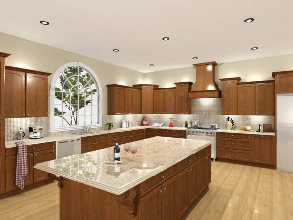 Kitchen design software rendering